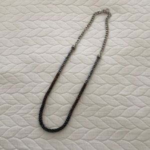 Multi toned sparkly necklace
